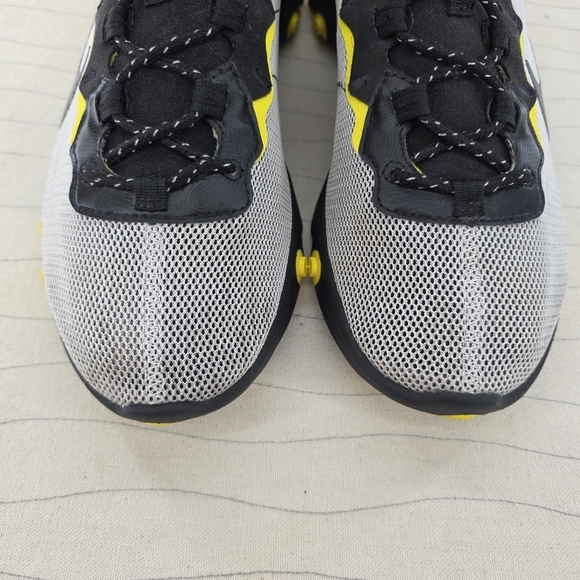 Nike Mens React Element 55 Dynamic Yellow Sneakers Shoes CK1686-001 Size 9.5 - Picture 4 of 15